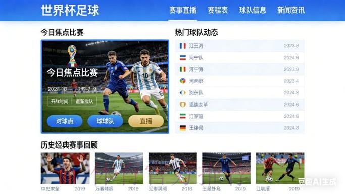 2026世界杯赛事高清直播平台推荐 2026世界杯赛事高清直播平台推荐